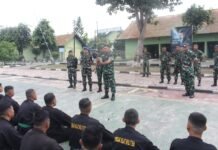 Tinjau Latihan Yonif 711, Pangdam Palaka Wira Tekankan Pencak Silat sebagai Jati Diri Prajurit