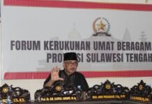 Ketua FKUB Sulteng Tegaskan Peran Strategis Santri