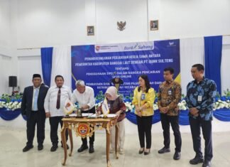 Bank Sulteng dan Pemkab Banggai Laut Implementasikan SP2D Online