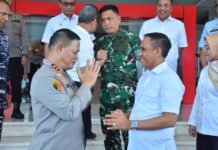 Kapolda Sulteng Pamit ke Gubernur dan Forkopimda