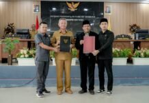 Pemkab Sigi Sahkan Ranperda Jaminan Sosial Ketenagakerjaan