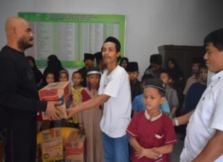 Hari Jadi ke-24 Radar Sulteng Berbagi Berkah ke Panti Asuhan