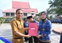 Gubernur Sulteng Serahkan 1.103 SK Pengangkatan PPPK Tahap II