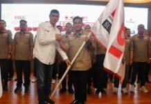 Kombes Pribadi Sembiring Resmi Jabat Ketua IOF Sulteng
