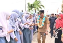 Kadis Pendidikan Dampingi Gubernur Groundbreaking Tiga Ruang Kelas Baru SLB Salakan