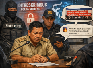 Kadis Dukcapil Touna Diperiksa Ditressiber Polda Sulteng