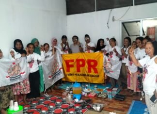 LBH-R Perjuangkan Kemandirian Ekonomi Warga Huntara Lewat Koperasi