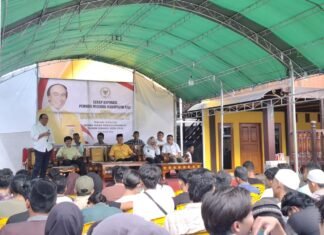 Muhidin Paparkan Program Prioritas Nasional di Hadapan Milenial Sigi