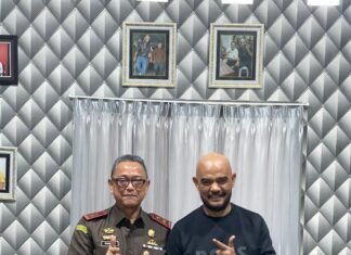 Kajati Sulteng Sowan ke Radar Sulteng, Perkuat Komunikasi Media dan Bahas Soal Hibah 