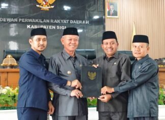 Bupati dan DPRD Sigi Bahas Raperda Perlindungan Lahan Pertanian dan Pangan