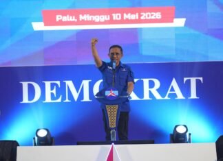 Anwar Hafid Kembali Nahkodai Demokrat Sulteng Lima Tahun ke Depan