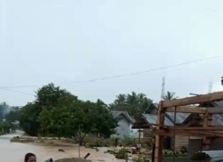 Sungai Meluap, Banjir Rendam Tiga Dusun di Gunung Sari Parigi Moutong