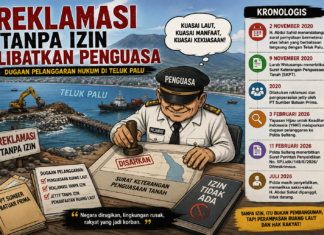 Soal Reklamasi Tanpa Izin, Wabup Parimo Belum Dipanggil Penyidik