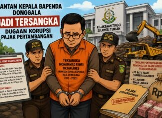 Belum Ditahan, Mantan Kepala Bapenda Donggala Ditetapkan Tersangka
