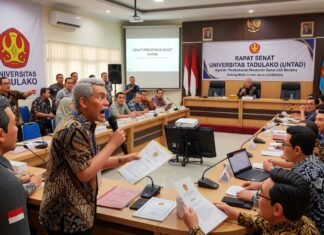 Rapat Senat Untad Ditunggangi Kepentingan Pilrek