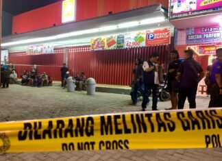 Insiden Penembakan di Jalan Tombolotutu Palu, satu orang Tewas Kena Timah Panas