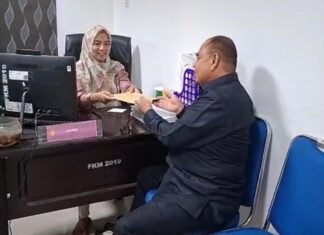 Dekan FKM Untad Rosmala Nur Disomasi