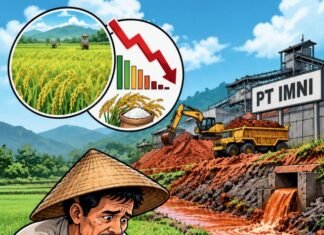 Hasil Panen Petani Desa Mayayap Anjlok