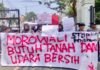 Anomali Daerah Tambang, Suara “Serak” Mahasiswa Morowali di Depan DPRD